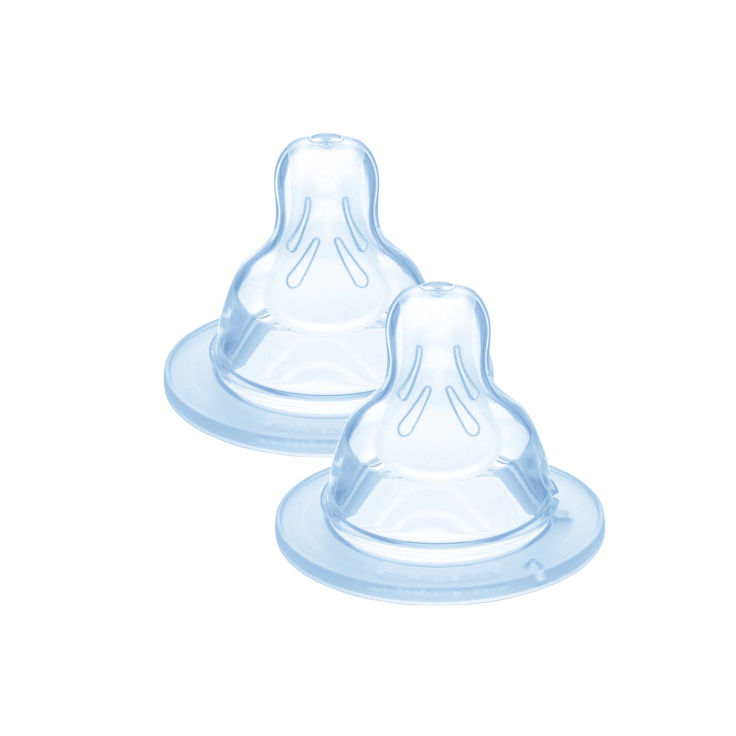 Teat 1 for Baby Bottles 0+ months, set of 2