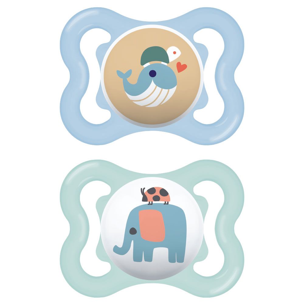 MAM Mini Air Soother 2-6 months, set of 2