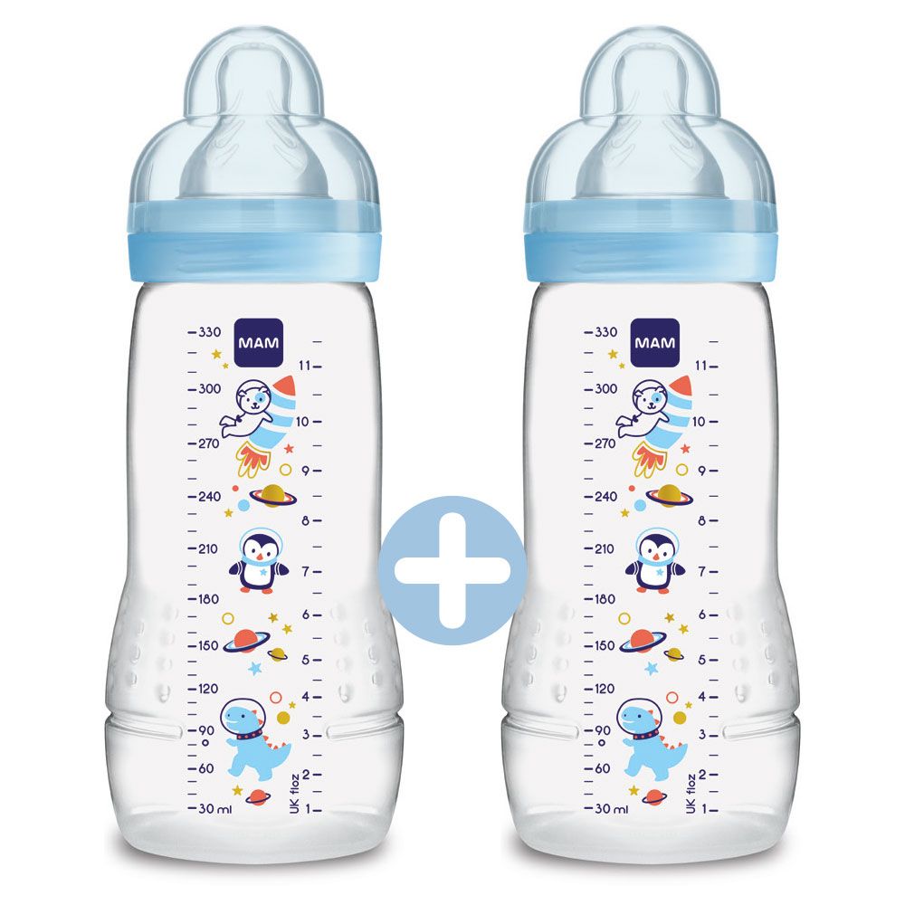 Easy Active™ Baby Bottle 330ml Space Adventure - Baby Bottle Combi