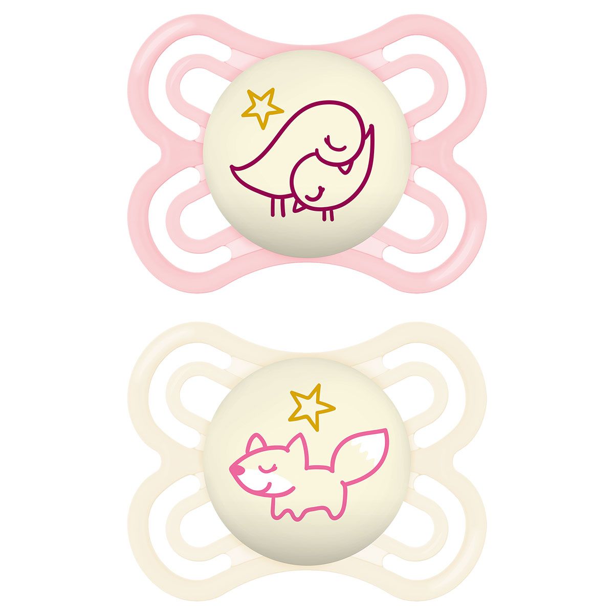 MAM Perfect Night Soother 2-6 months, set of 2