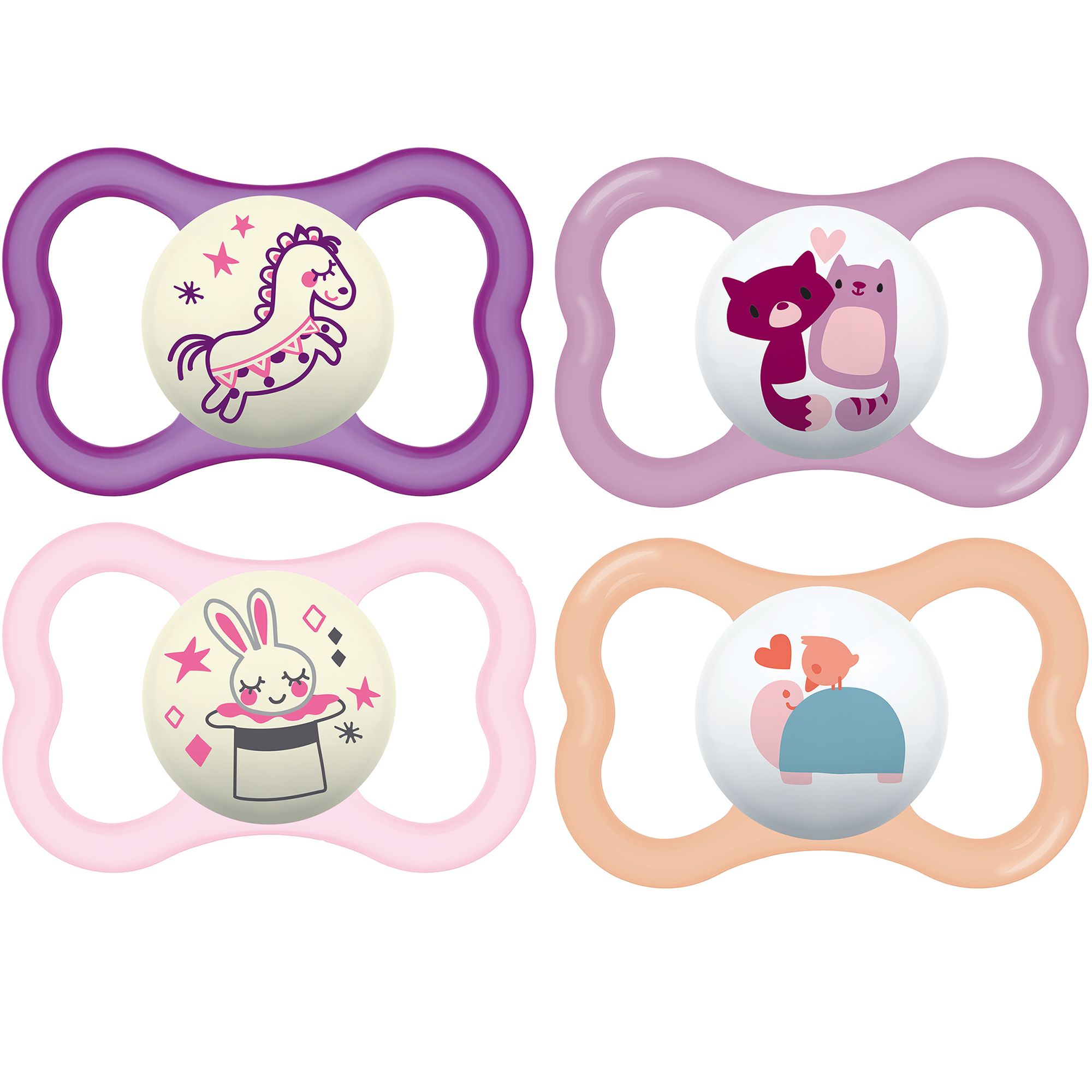 MAM Air Day & Night Pacifier 4 pack, 16+ Months