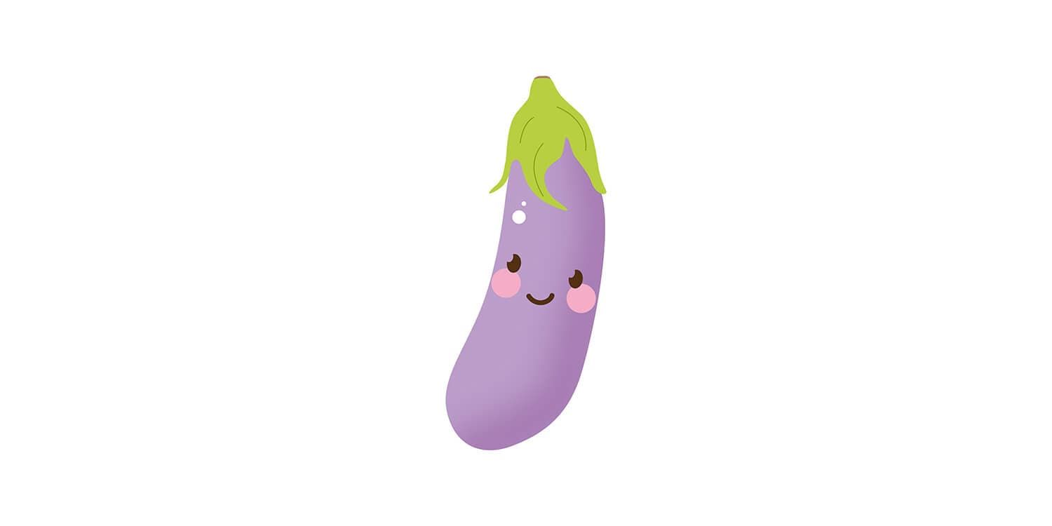 À ce stade, votre bébé est aussi gros qu’une grosse aubergine !